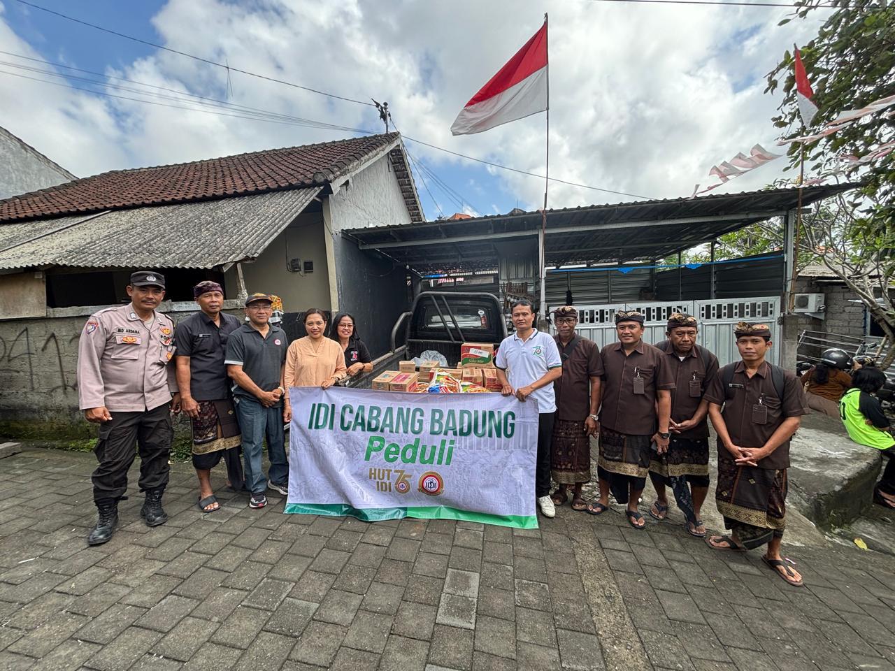 IDI BADUNG PEDULI BENCANA 